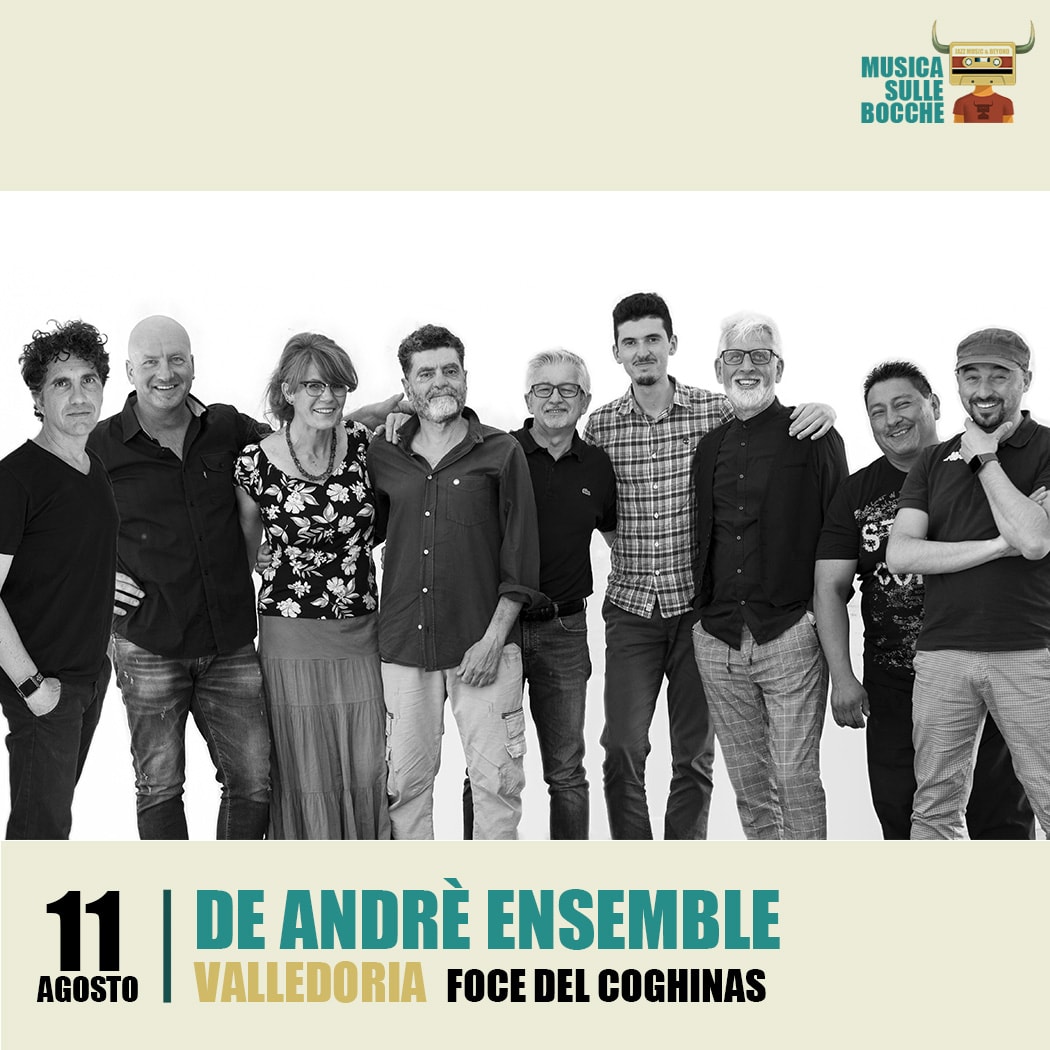 Fabrizio De Andrè Ensemble nella Terra del Jazz | Valledoria