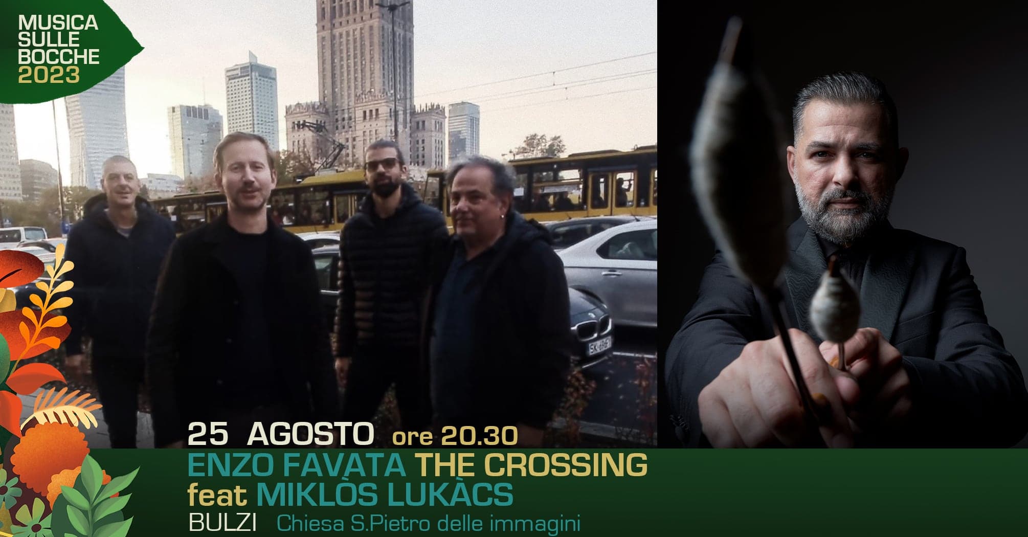 Enzo Favata The Crossing e Miklòs Lukàcs | Bulzi